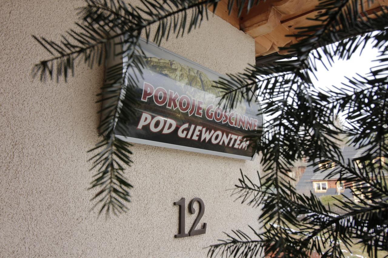 Pokoje Goscinne Pod Giewontem Закопане Екстериор снимка